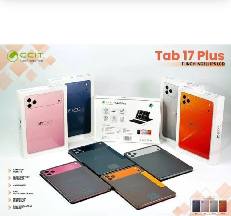 تبلت CCIT مدل Tab 17 Promax ظرفیت ۶۴ گیگابایت رم 4 با کیبورد سایز ۱۱ اینچ